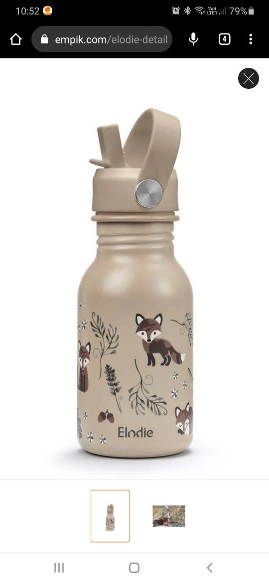 Elodie Details bidon butelka na wodę Nordic Woodland 450ml! J.nowa!