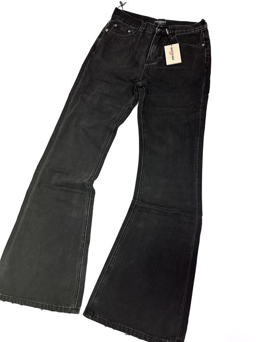 Джинсы штаны Balenciaga jeans flared opium archive erd balck M-L