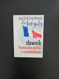 Słownik francusko-polski z rozmówkami Minimum dla turysty