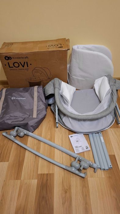 Łóżeczko dziecięce 3w1 Kinderkraft