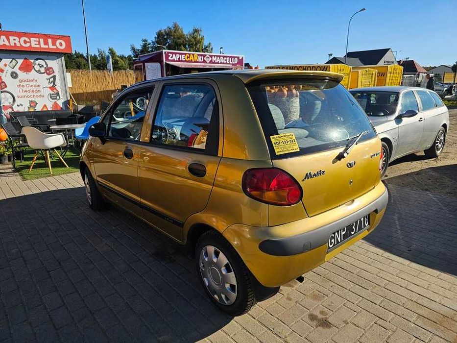 Daewoo Matiz 1999r/0.8 benzyna/51KM/niski przebieg/1 właściciel