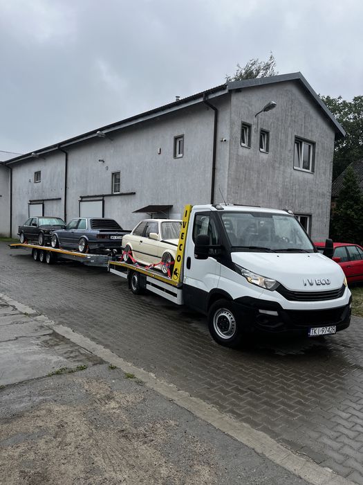 Wynajem wynajmę przyczepę przyczepa laweta lawetę 3500kg DMC 3,5t Wawa