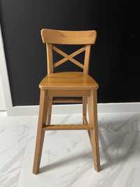 Krzesełko dziecięce Ikea Ingolf krzesło wysokie