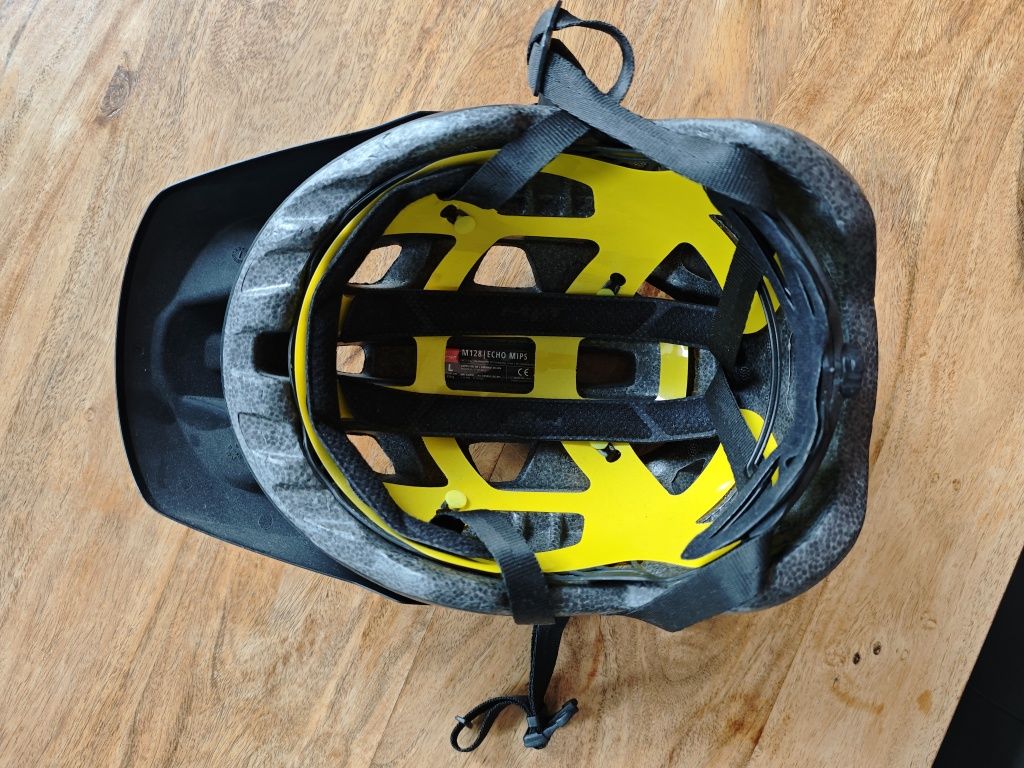 Kask rowerowy MET Echo MIPS – używany, stan bardzo dobry