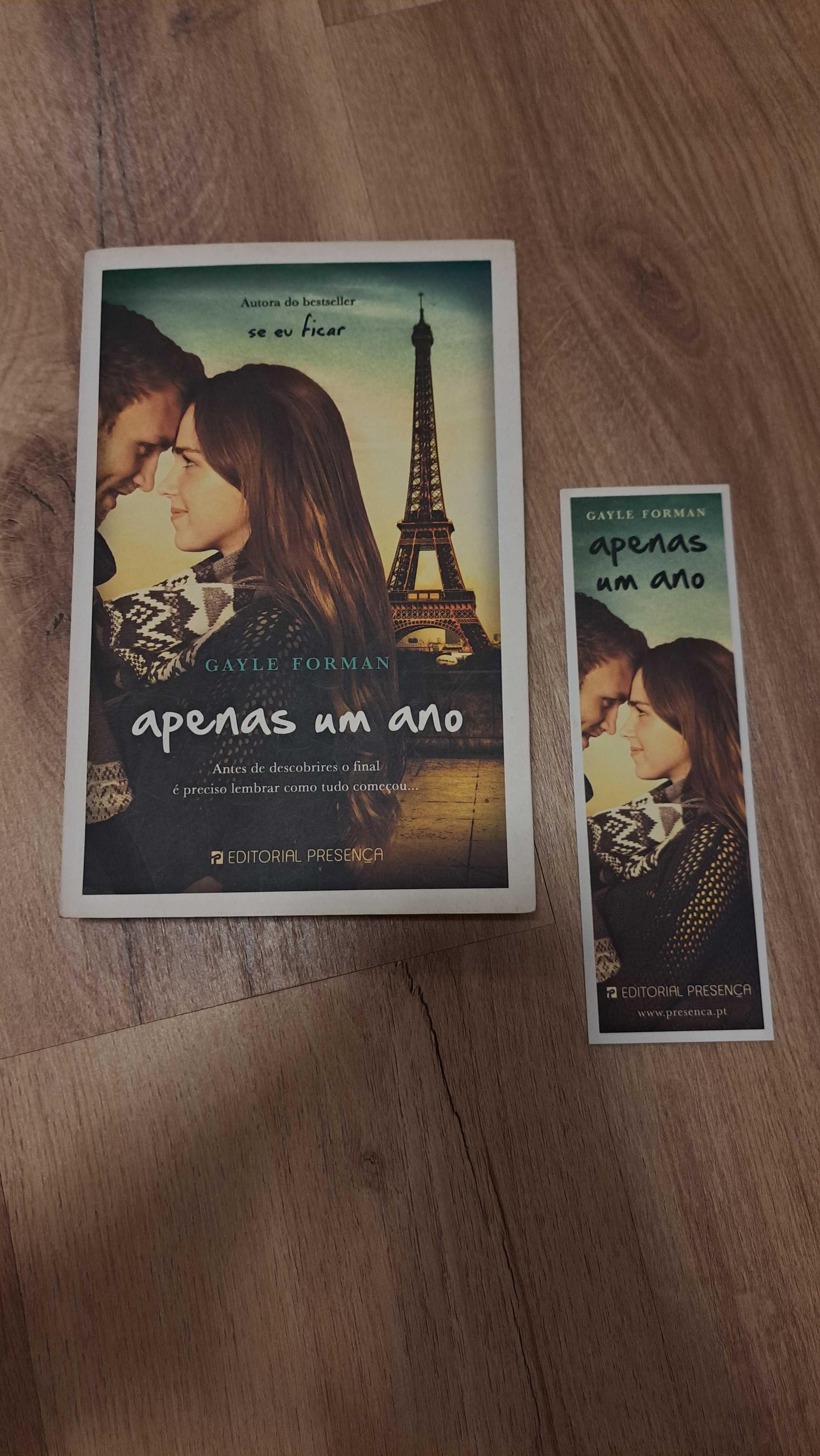 Livro "Apenas um ano"