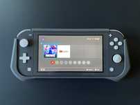 Konsola przenośna handheald nintendo switch lite etui szkło ładowarka