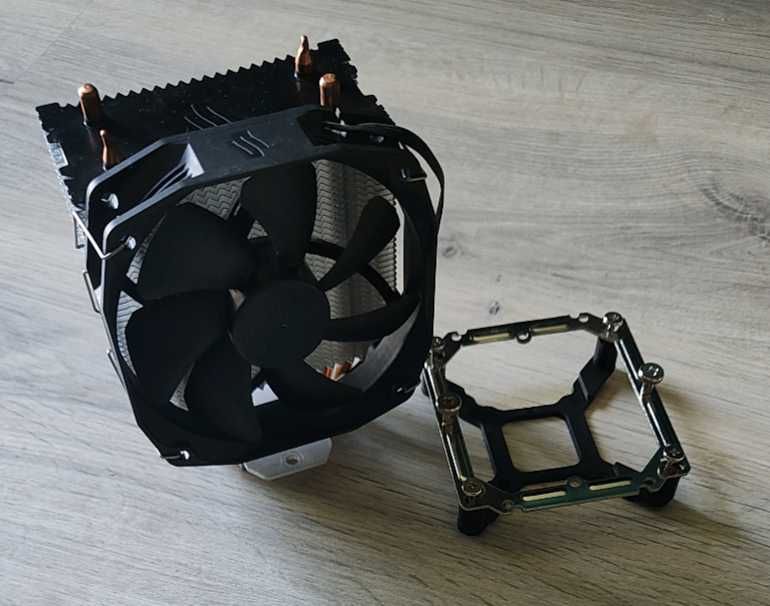Chłodzenie procesora SilentiumPC Spartan 4, INTEL
