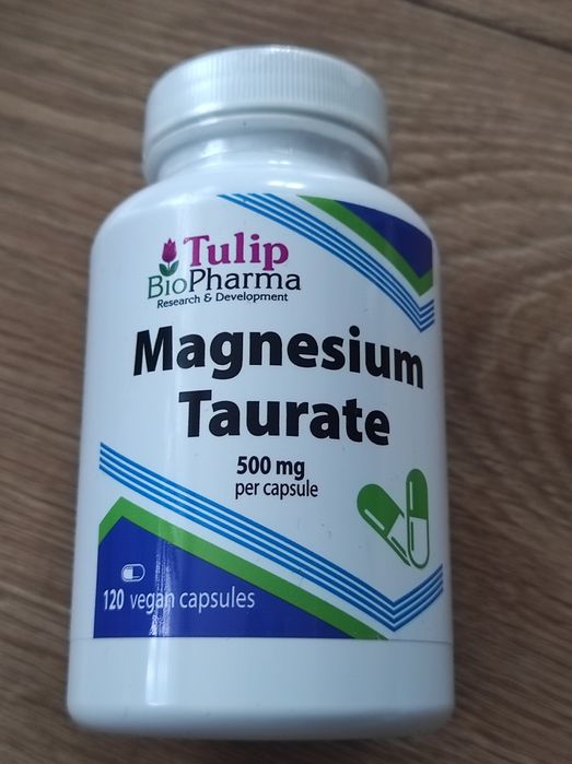 Taurynian Magnezu firmy Tulip Biopharma