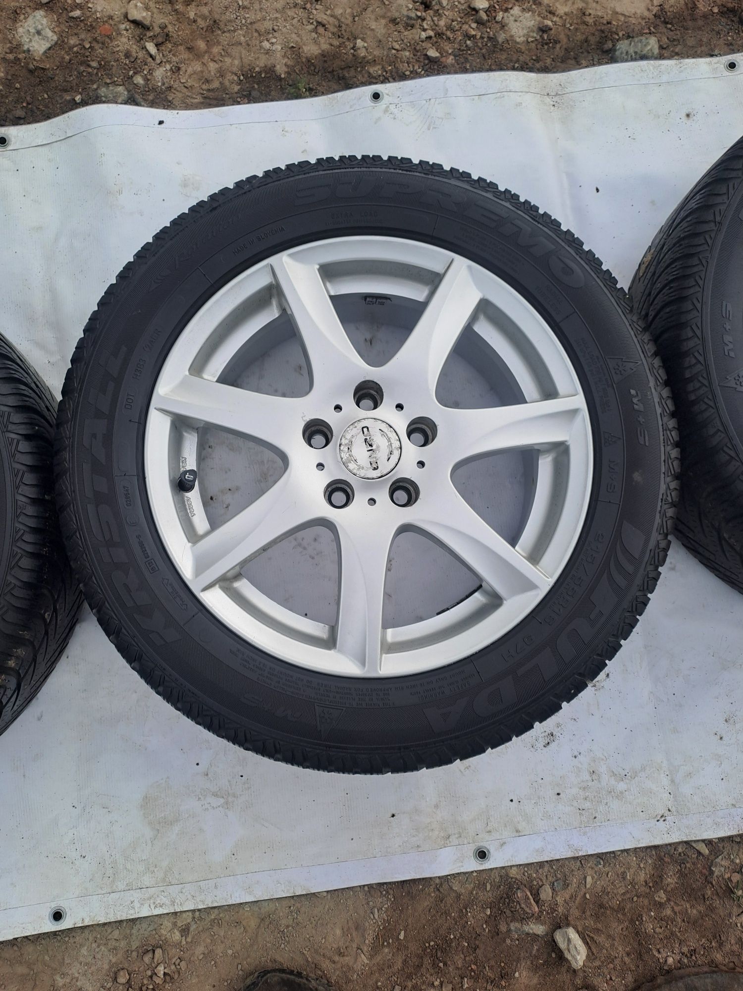 Felgi enzo opony Gratis! 5x108 et 50 16 cali 215/55r16 koła