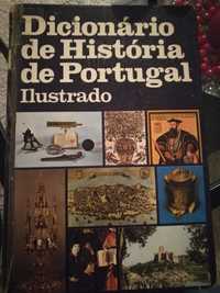 Livro dicionário da história de Portugal