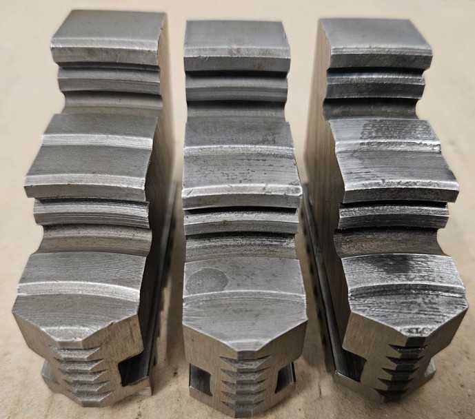 Szczęki wewnętrzne do uchwytu tokarskiego 160 mm, nieużywane