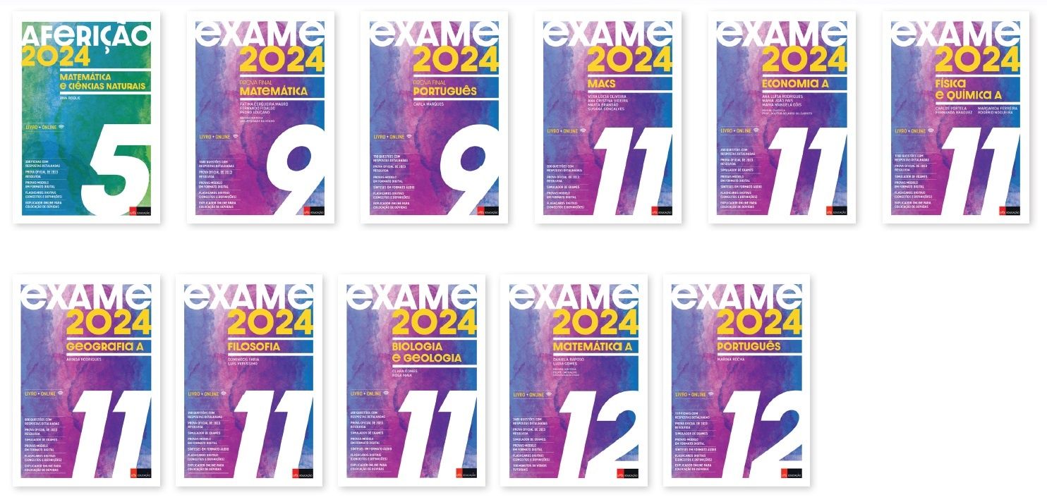 Livros Exames 2024