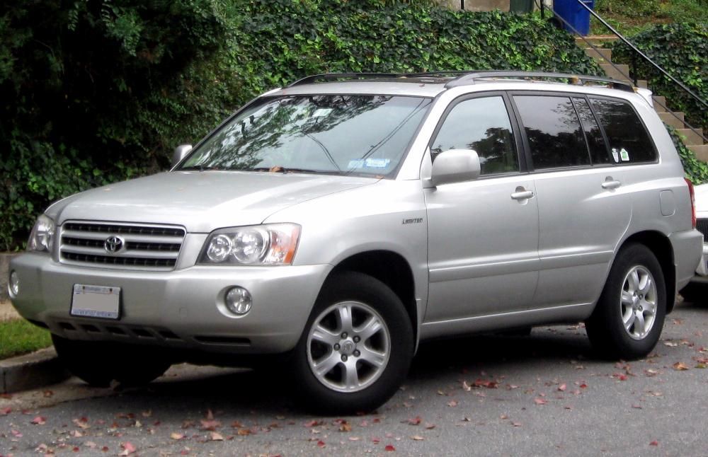 Toyota Highlander 2008 на разборке