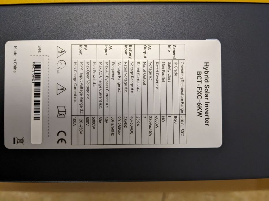 Інвертор 6квт, нові