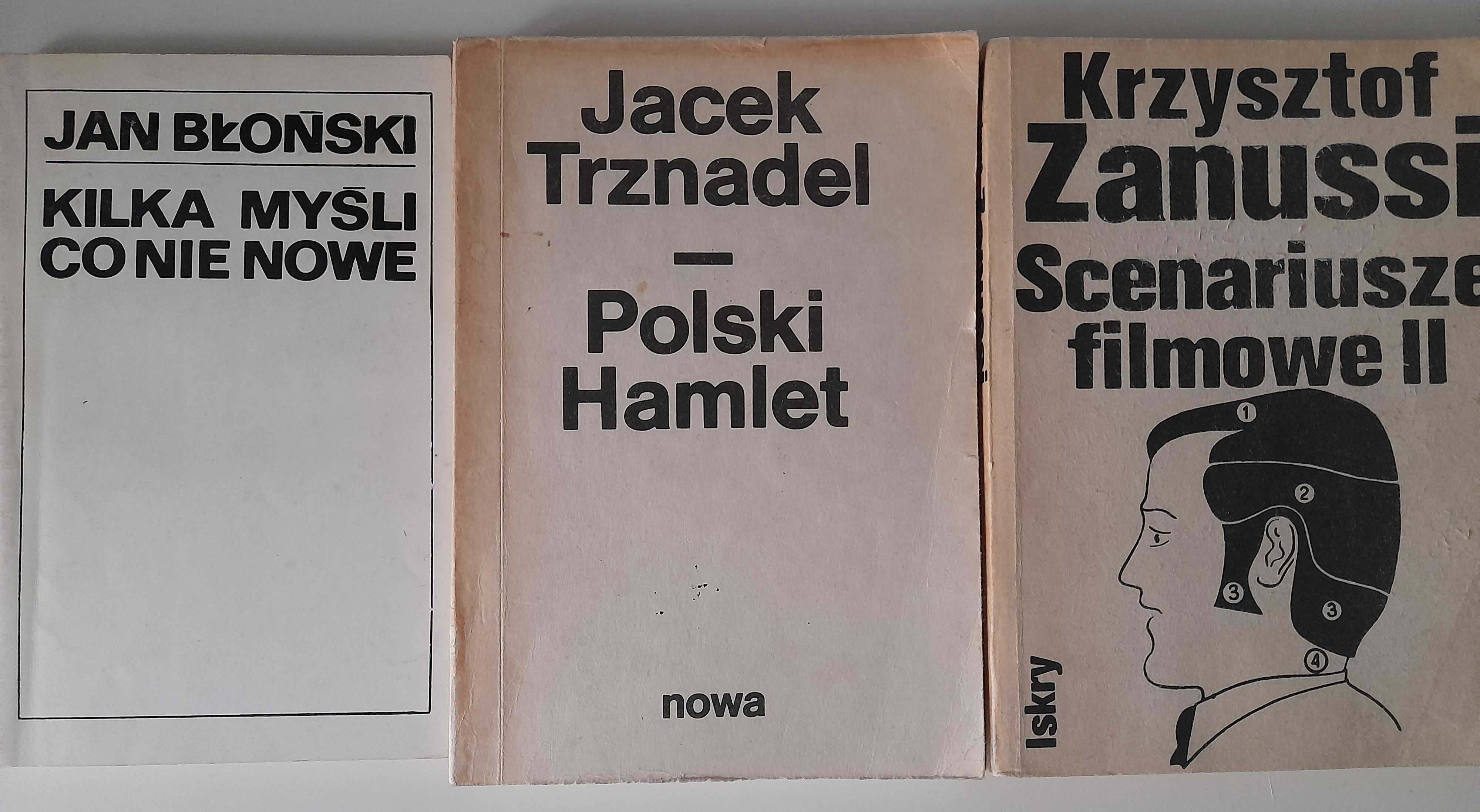 Kilka myśli co nie nowe Jan Błoński + 2 książki