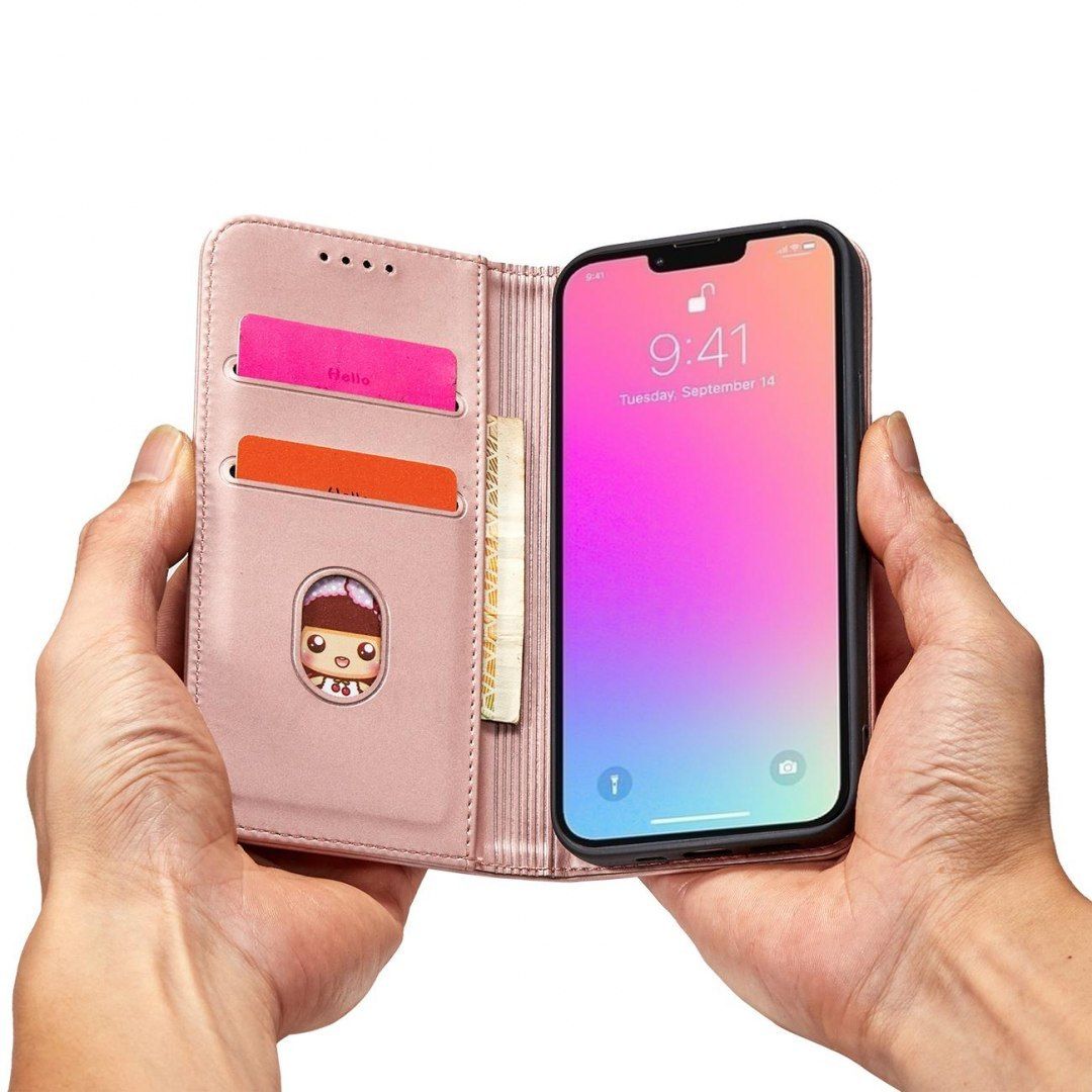 Etui Card Braders Case Do Iphone 13 Mini Różowy