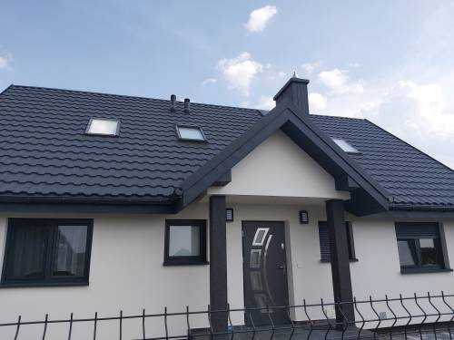 Dom parterowy z użytkowym poddaszem stan deweloperski 123m2