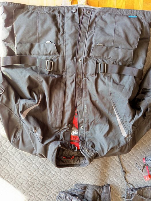 Kurtka motocyklowa ozone 4XL  czarna męska