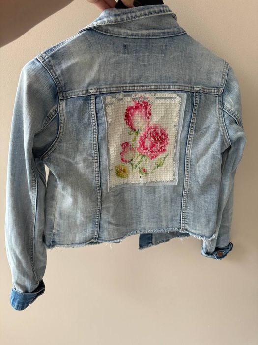 Джинсова куртка, жіноча