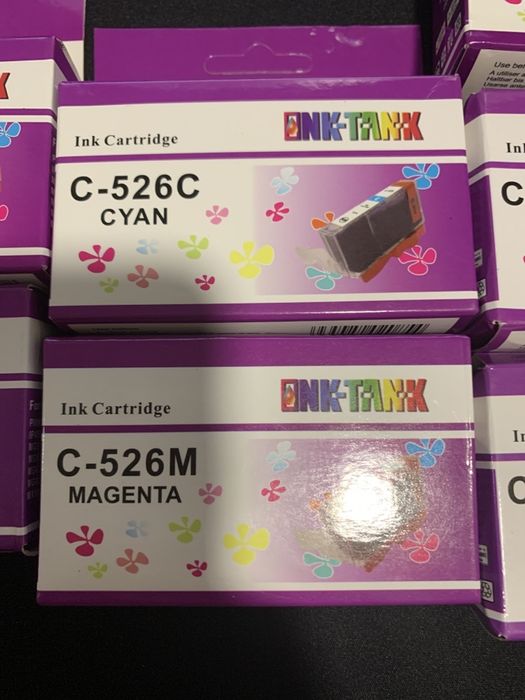 Canon Pixma Cli-526 compativeis pack 8