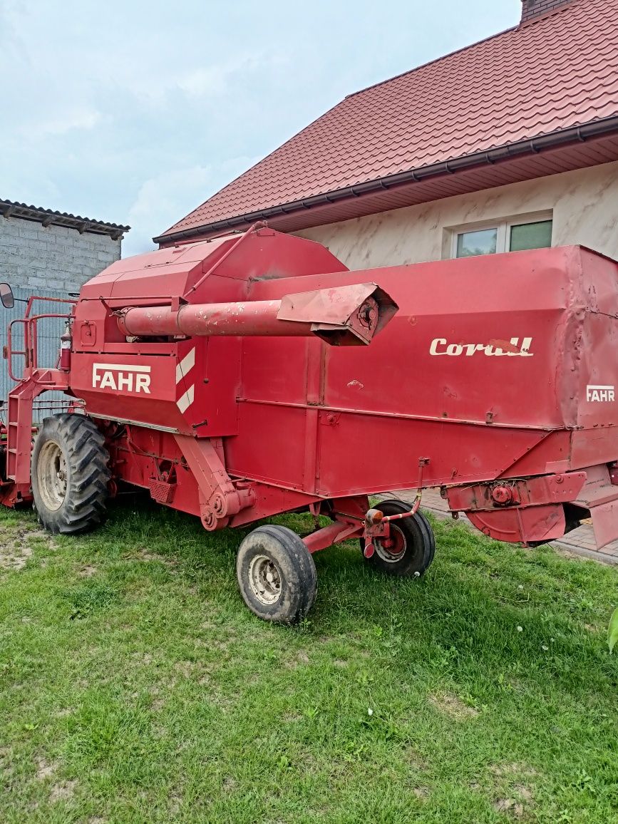 Fahr corall kombajn zbożowy fahr