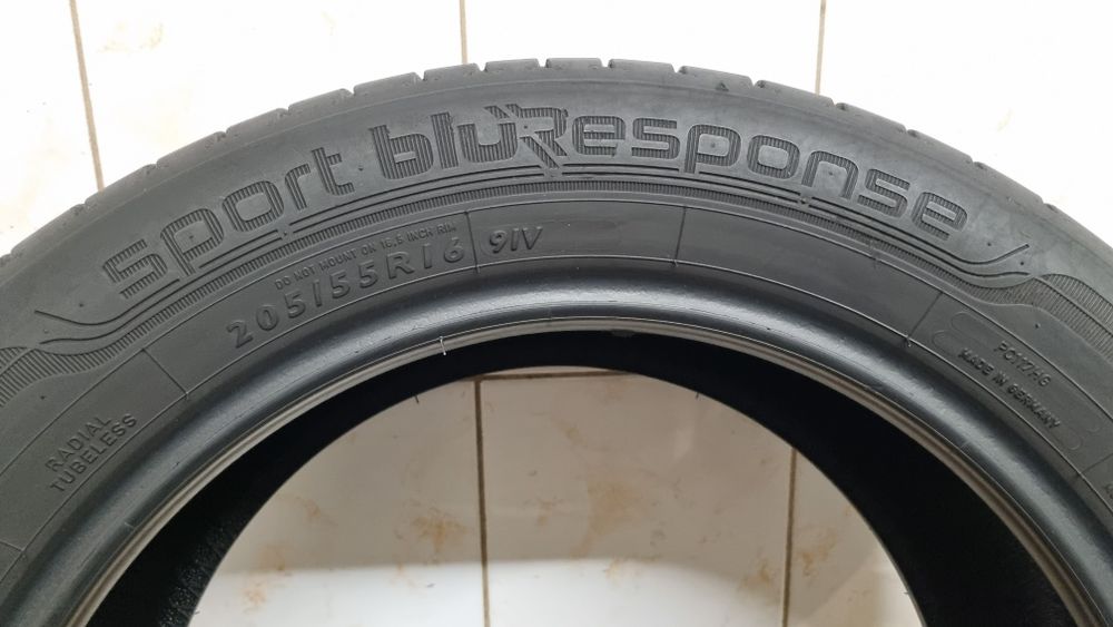 4 opony letnie 205/55 R16 91V Dunlop Sport Bluresponse