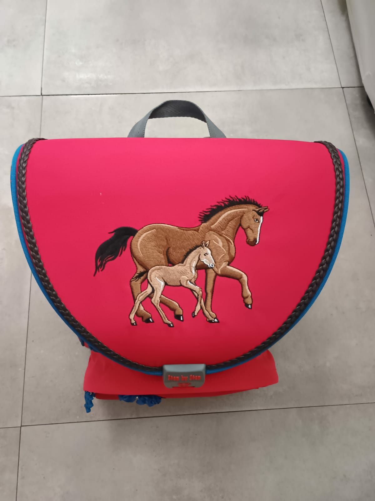 Tornister Szkolny STEP BY STEP LIGHT "Horse Family"