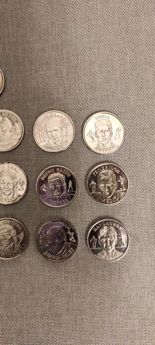 Medalhas/Moedas Benfica