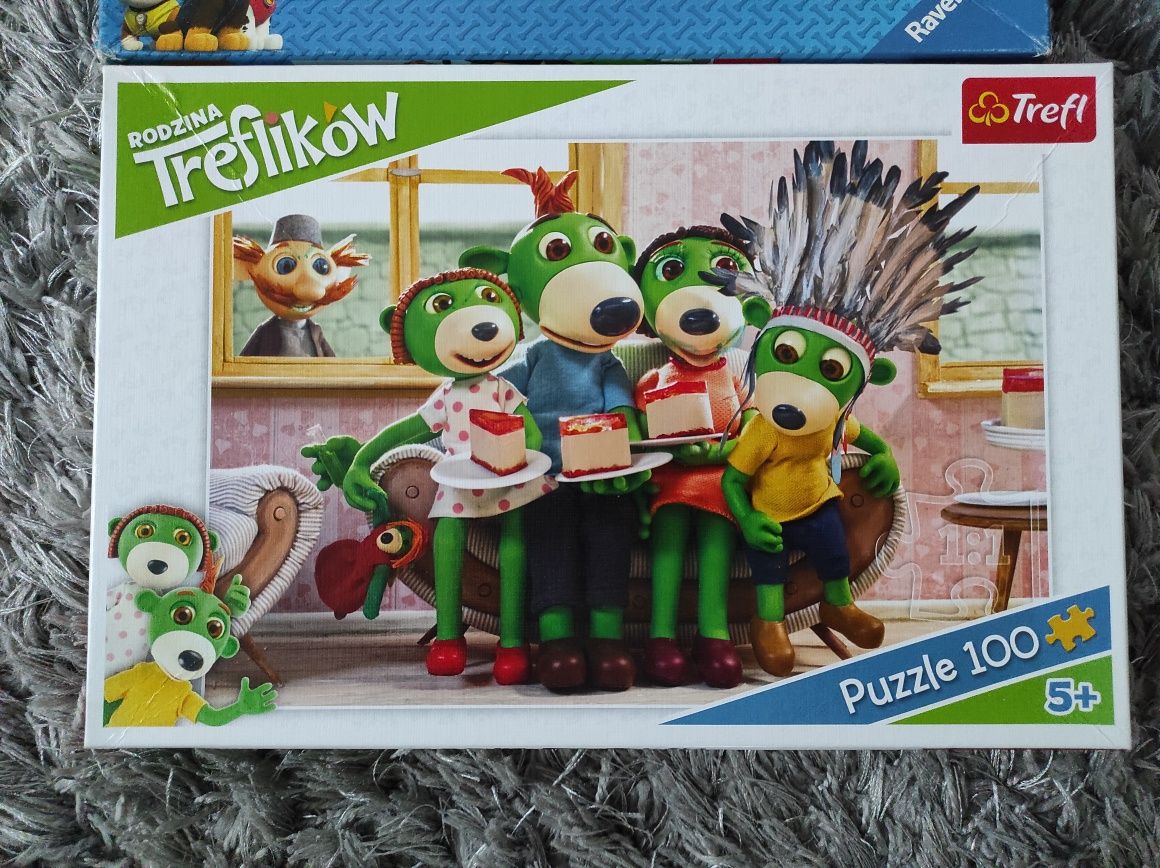 Puzzle Trefliki 5+ - 100 szt.