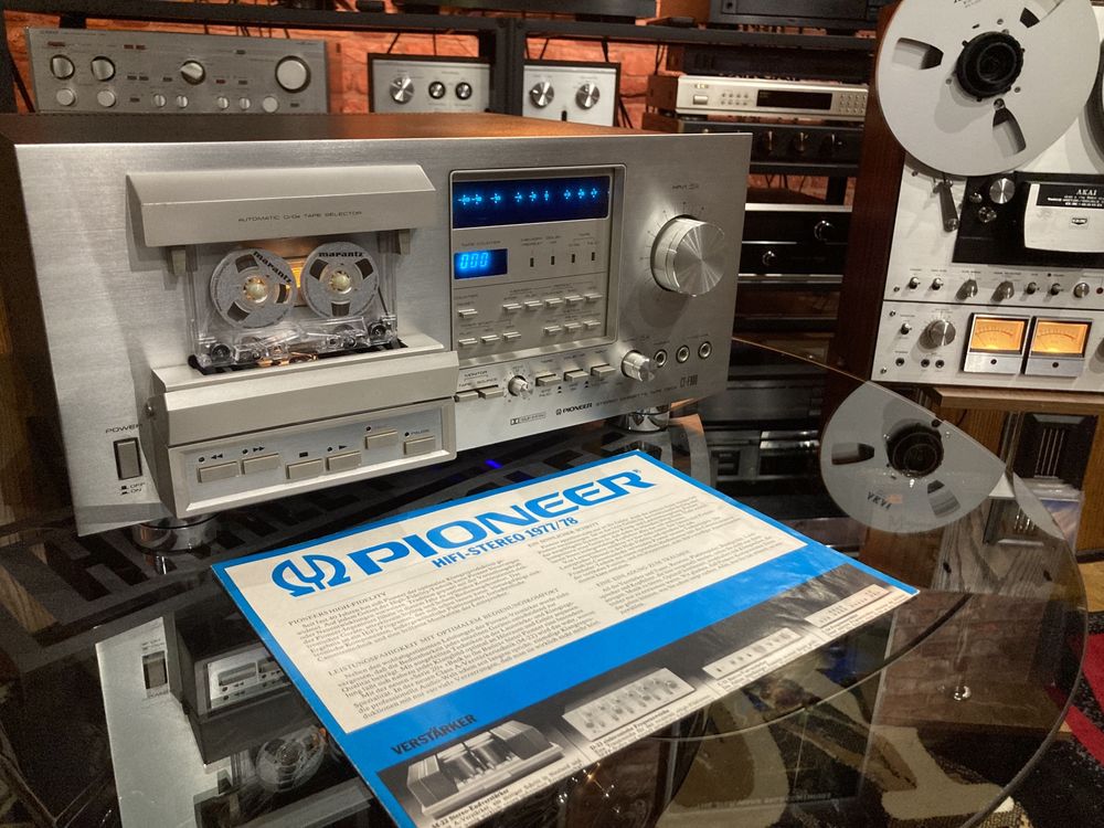 Retrospekcja Pioneer CT-F900 Unikat-Stan Serwis-Gwarancja