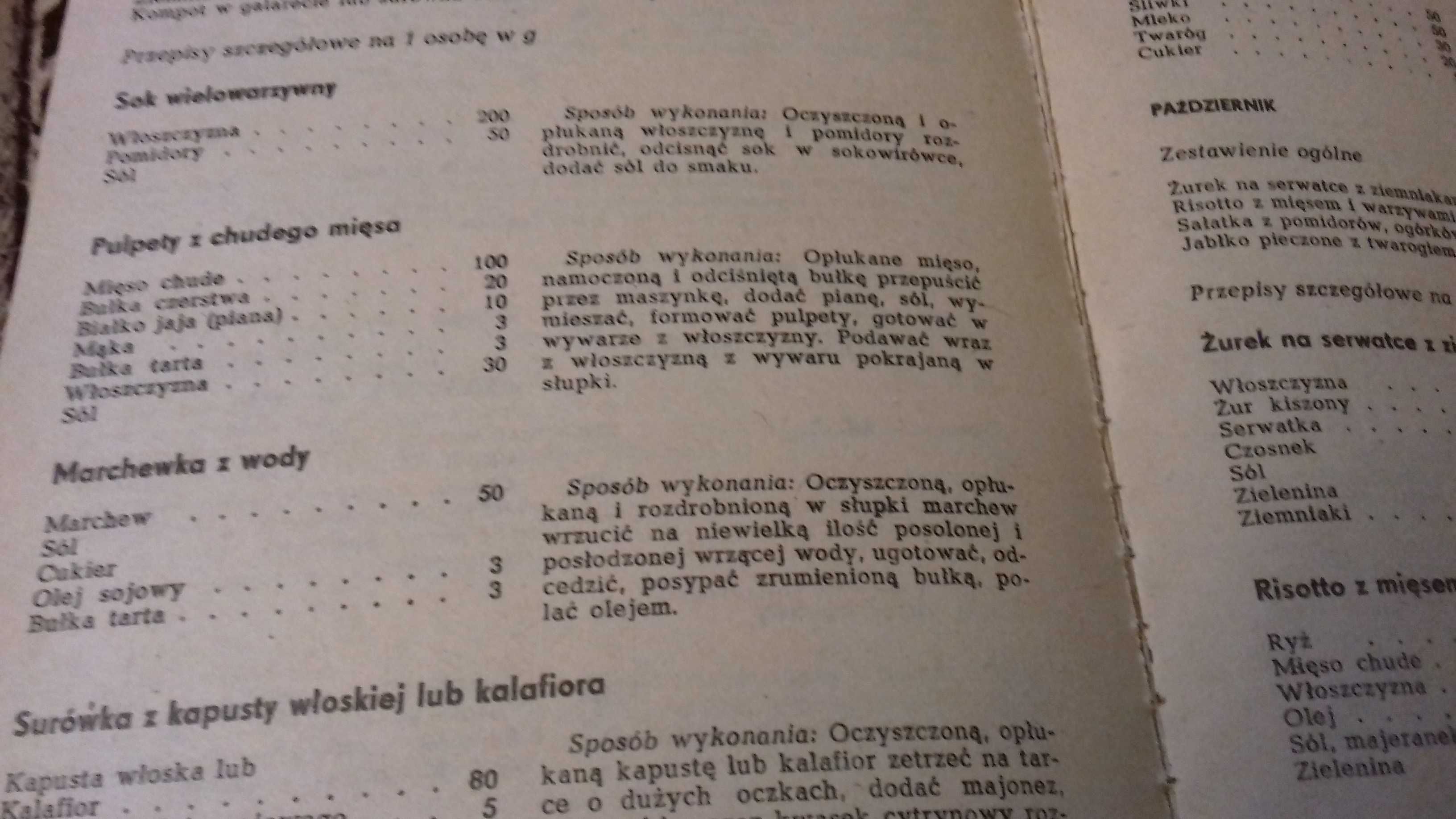 dietetyczna książka kucharska -Z. Wieczorek-Chełmińska  1986 r