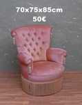 Poltrona senhorinha vintage antiguidade