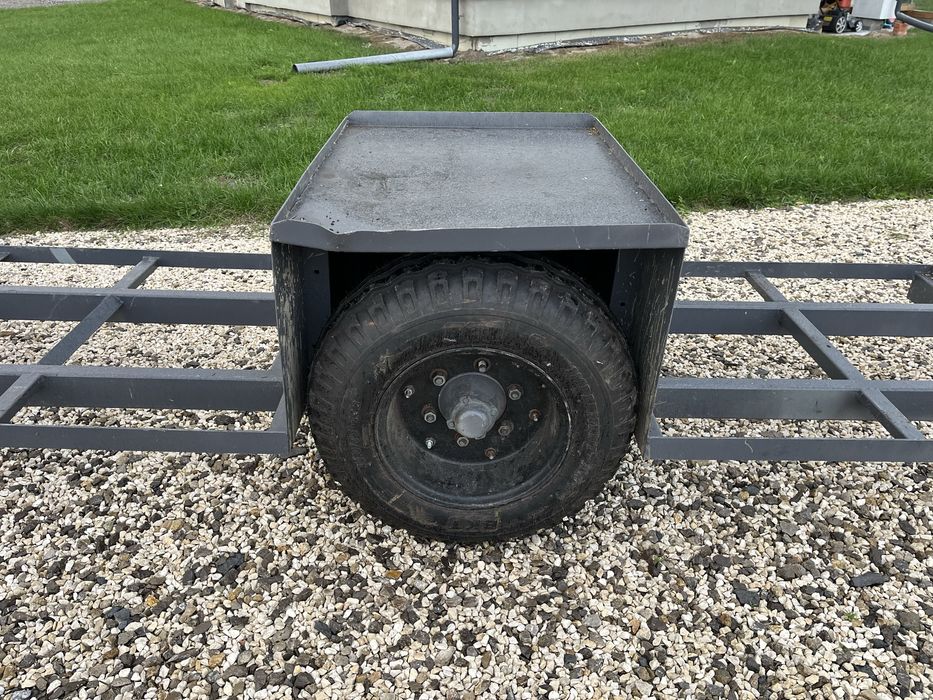 Wózek Sadowniczy na 3 skrzynie. Przyczepka sadownicza na 3 skrzynie