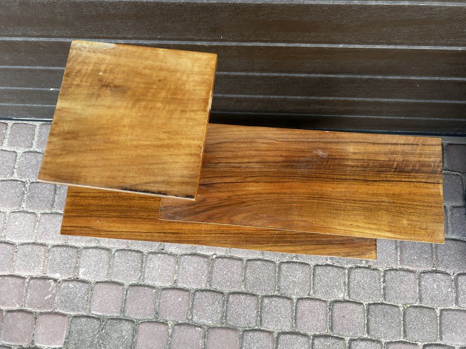 Kwietnik, stolik, lakierowany, prl