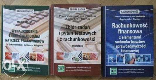 Komplet podręczników do rachunkowości