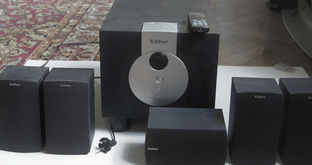 Акустическая система 5.1 Edifier R501,сабвуфер 30вт