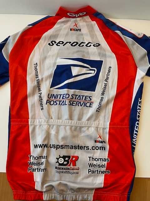 koszulka kolarska US Postal Hincapie rozmiar L