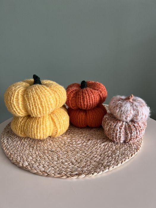 Zestaw 3 dyń na drutach