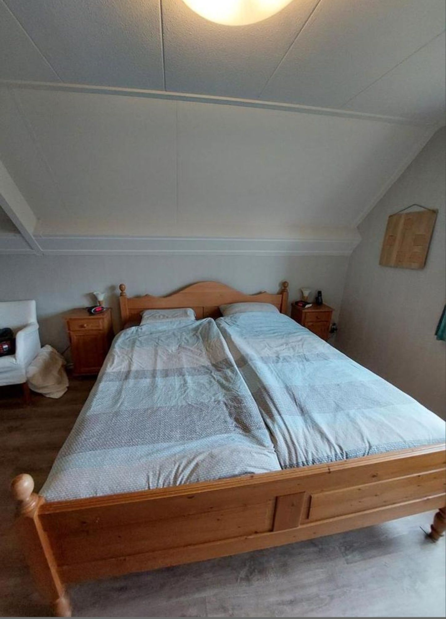 Ліжко деревяне 180×200