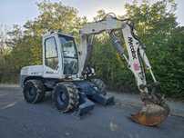 Mecalac 12 MXT 1WŁ STAN BDB SALON PL  MX MXT MTX MSX koparko ładowarka po serwisie tani transport