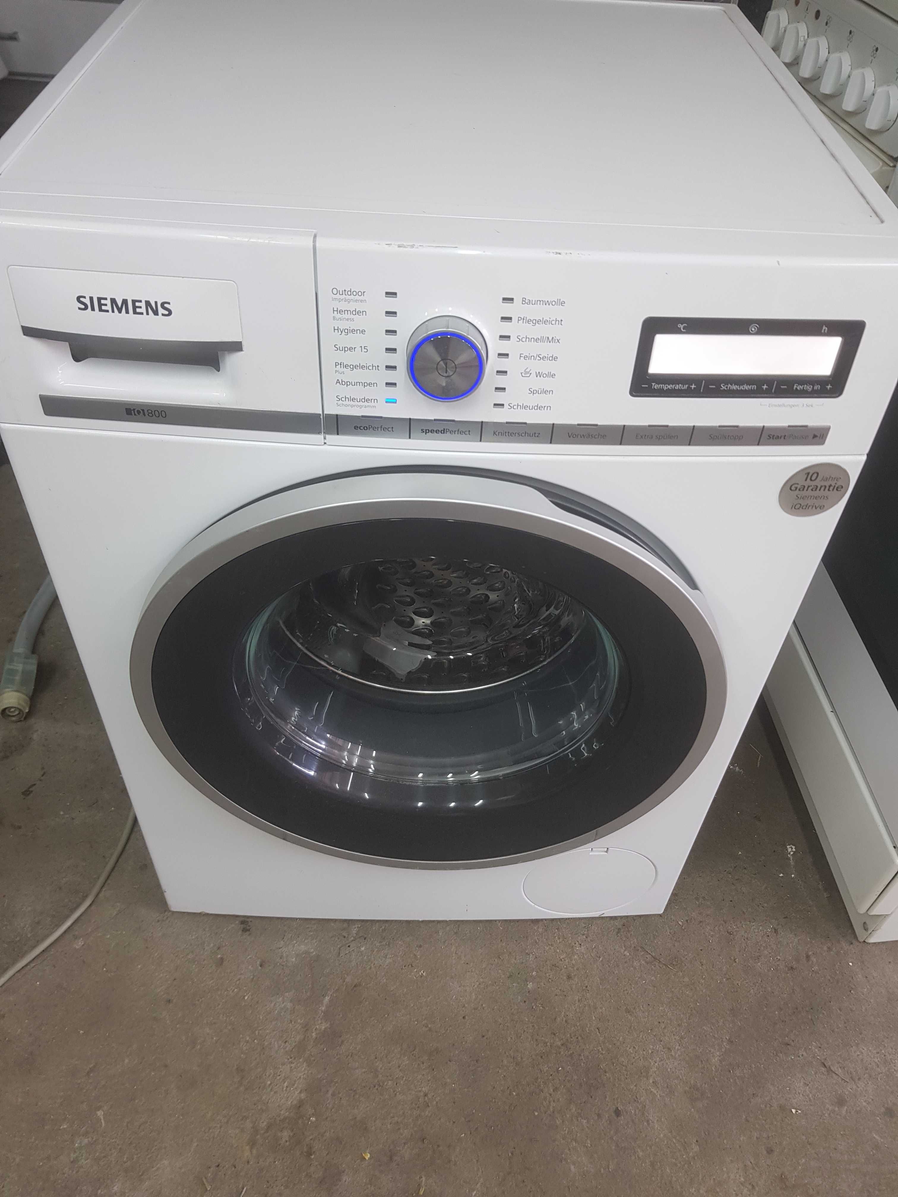 Pralka Siemens iq800 wysoki model sprawna w dobrym stanie