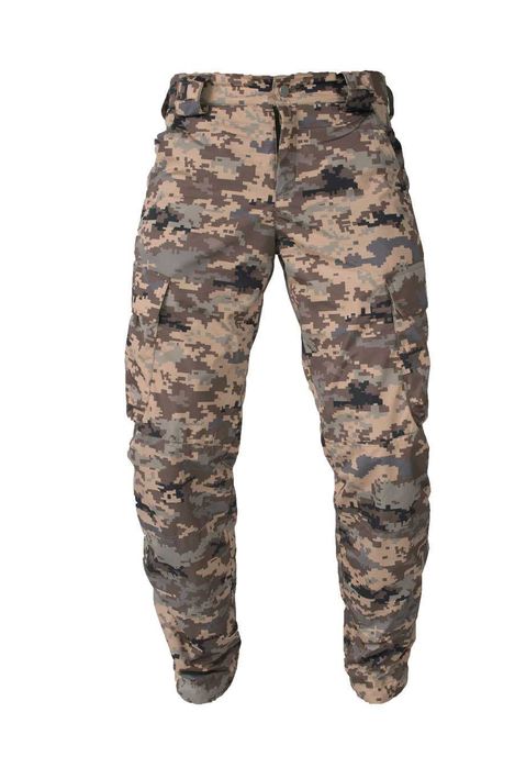 Утеплені тактичні штани Staff waterproof fleece pixel XXL