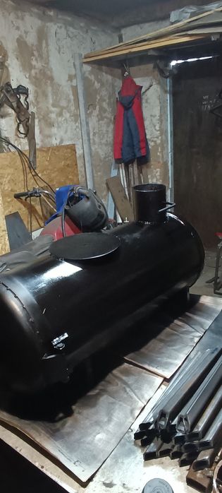 Буржуйка,з газового баллона