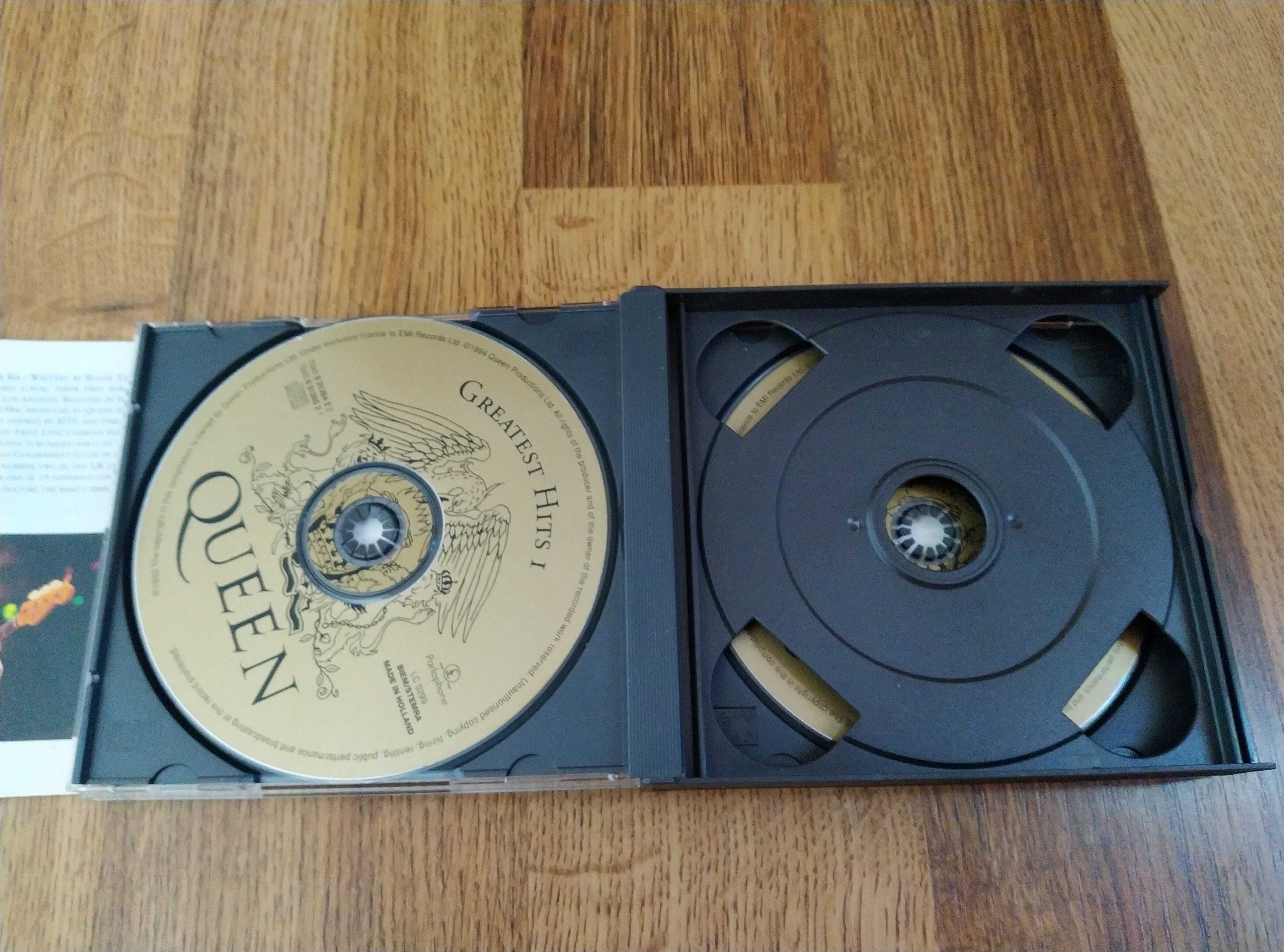 Queen płyty CD największe hity część 1 i 2 + książeczka