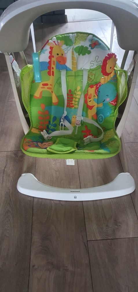 Huśtawka, leżaczek FisherPrice. Stan jak nowy!!