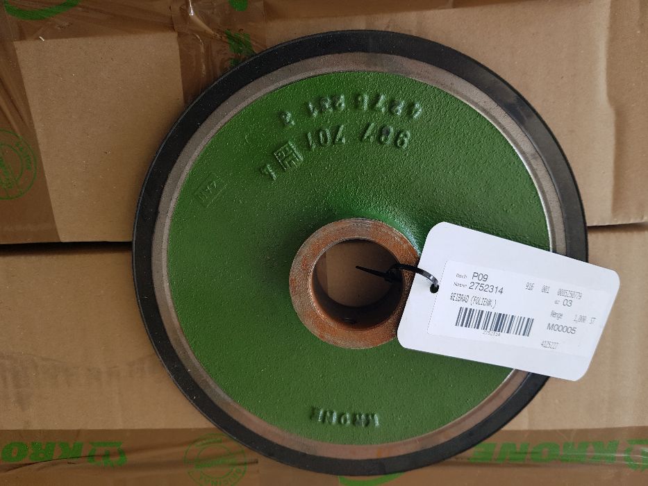 Koło aparatu siatki Krone gumowe Prasa KR10-16 KR130 KR160 z gumą