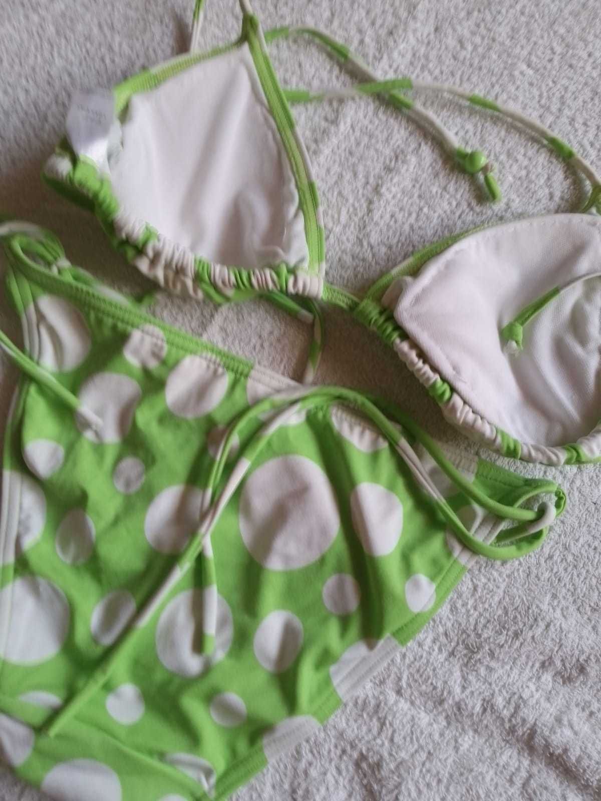 Bikini w grochy L/XL/D