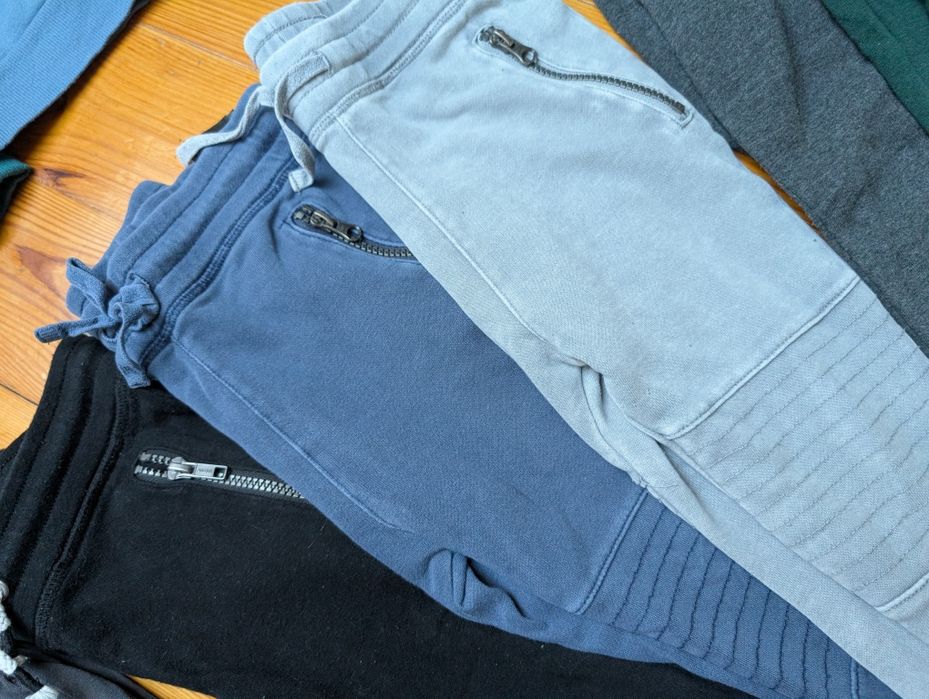 Paczka ubrań h&m r. 110/116, hm, bluza, spodnie, koszulka