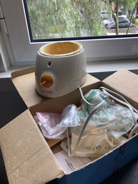 Maquina de cera quente