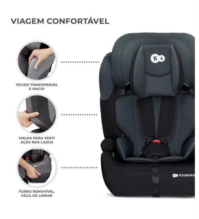 Cadeira de bebé KINDERKRAFT - 1, 2 e3